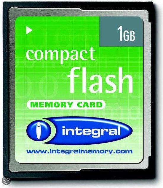 Tarjeta de memoria Integral 1 GB CompactFlash