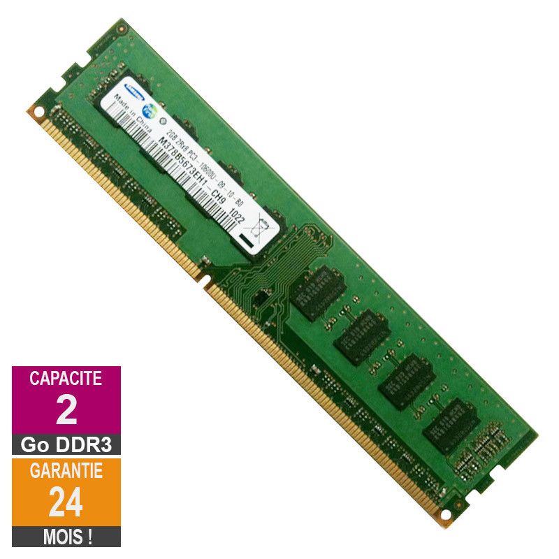 Samsung 2GB DDR3 RAM (M378B5673EH1-CH9) - 1333MHz, 2Rx8