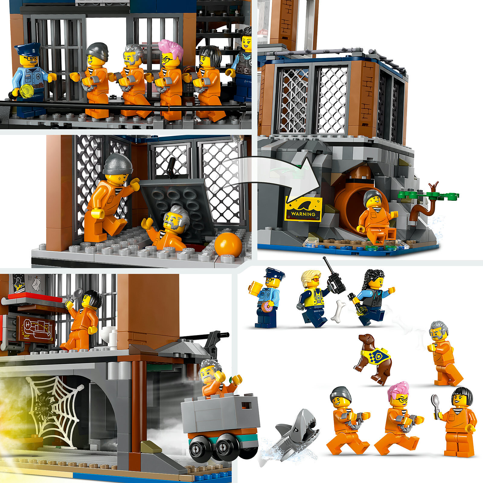 LEGO City 60419 The Police Prison on the High Seas