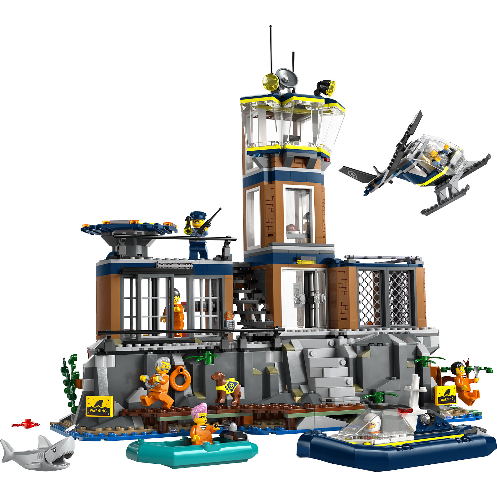 LEGO City 60419 The Police Prison on the High Seas