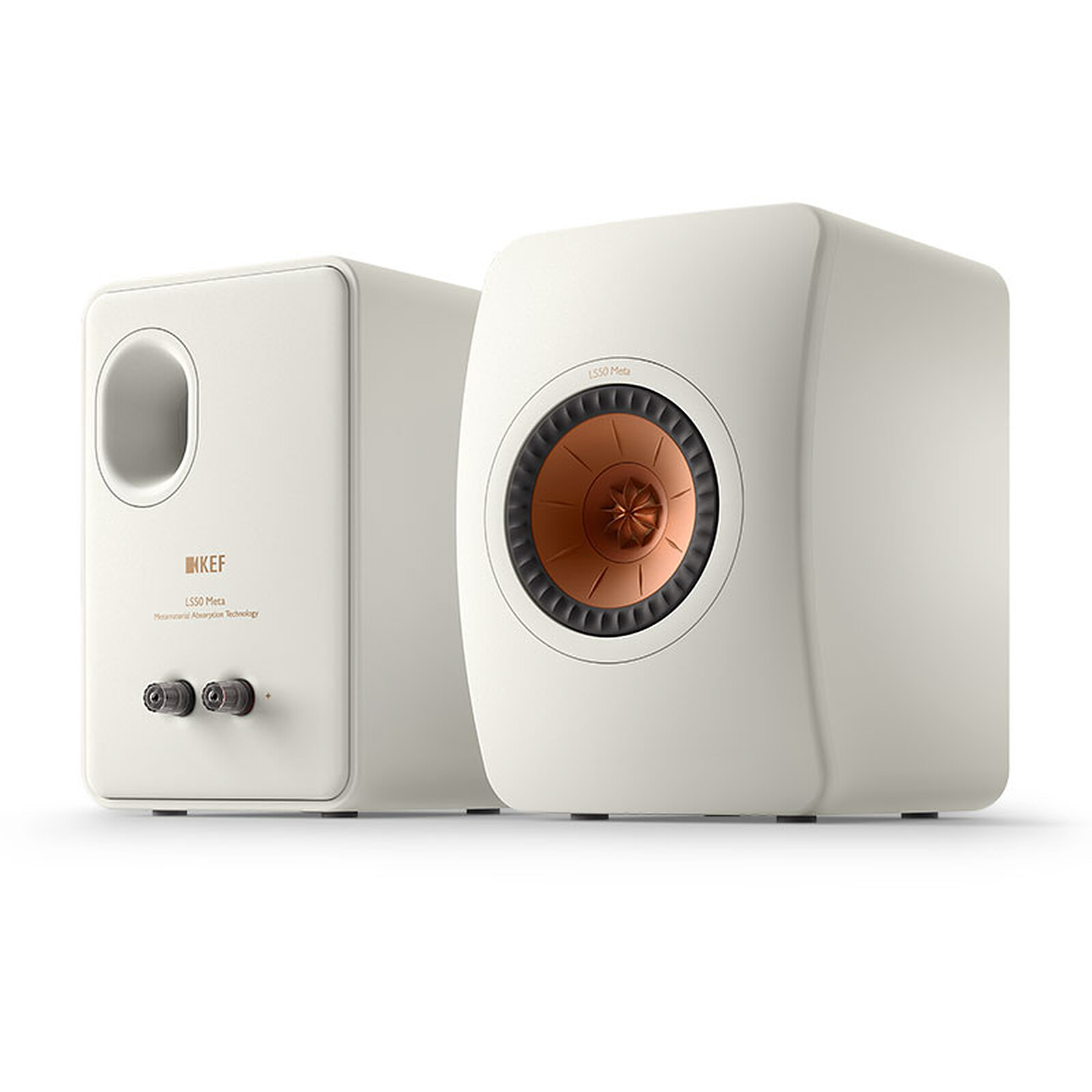 KEF LS50 Meta Mineral White