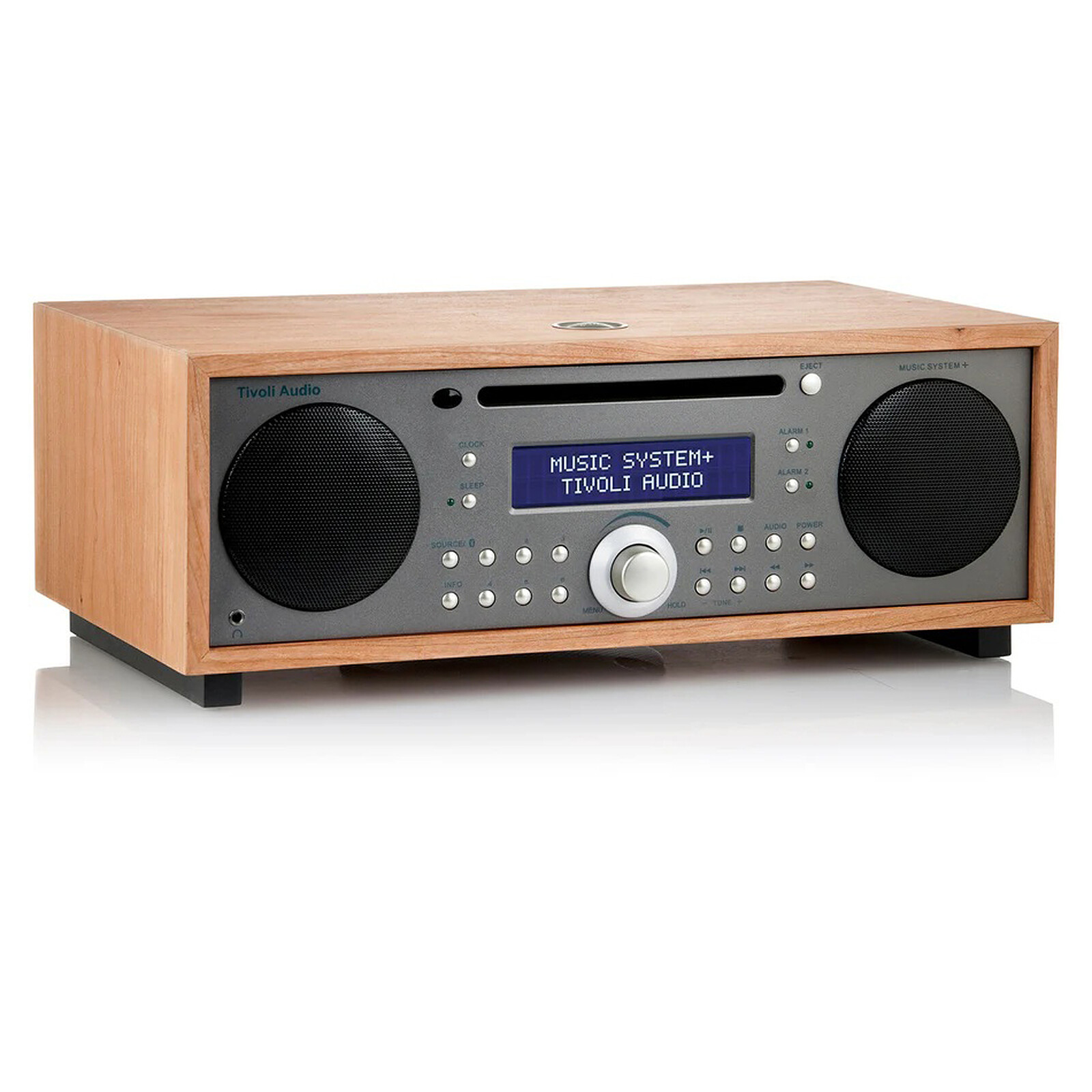 Tivoli Audio Music System+ Cherry/Grey metal