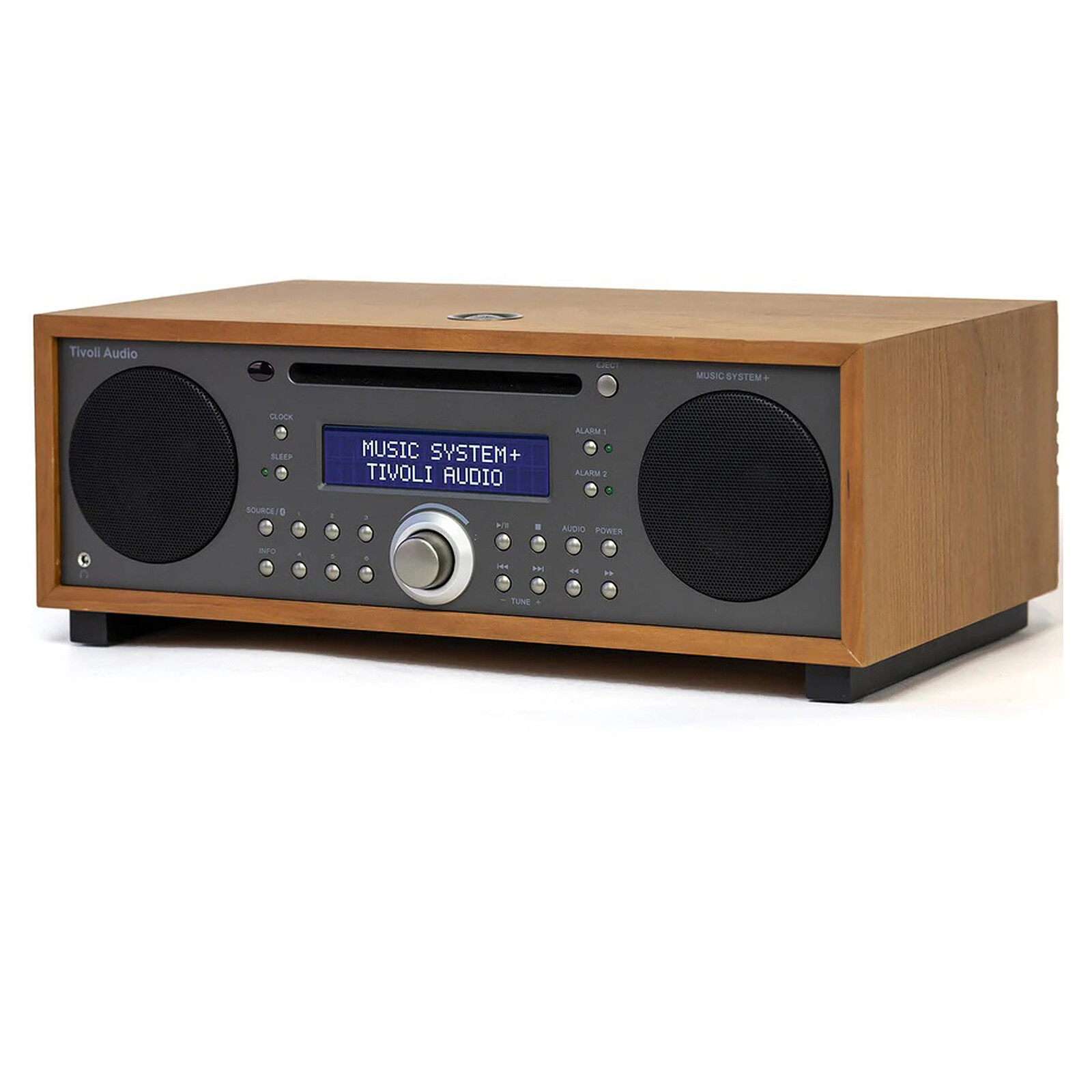 Tivoli Audio Music System+ Cherry/Grey metal
