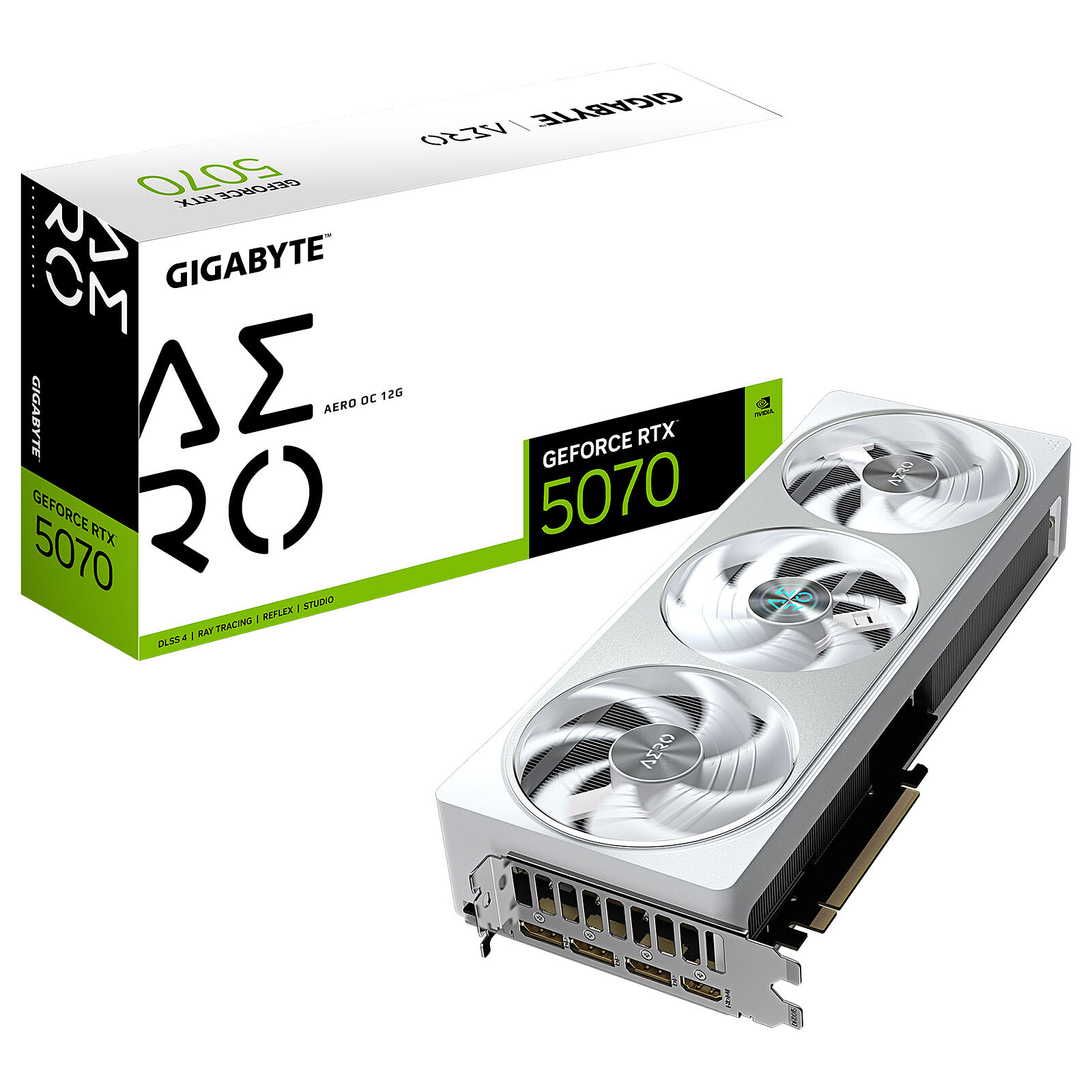 Gigabyte GeForce RTX 5070 AERO OC 12G 