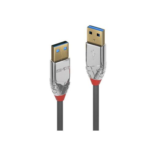 Câble USB Lindy - 2 m, Rond, Gris