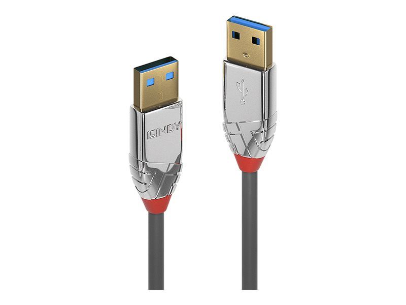 Lindy USB Cable - 2m, Round, Gray