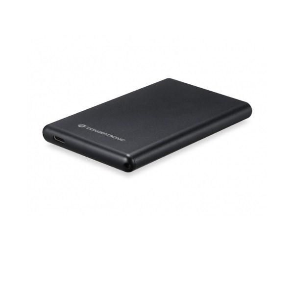 Conceptronic HDE02B 2.5-inch Storage Disk Enclosure, Black