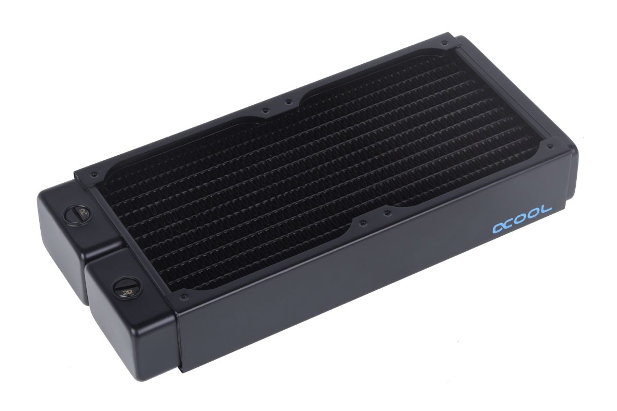 Radiador Alphacool NexXxoS XT45 de cobre completo 240 mm Versión 2
