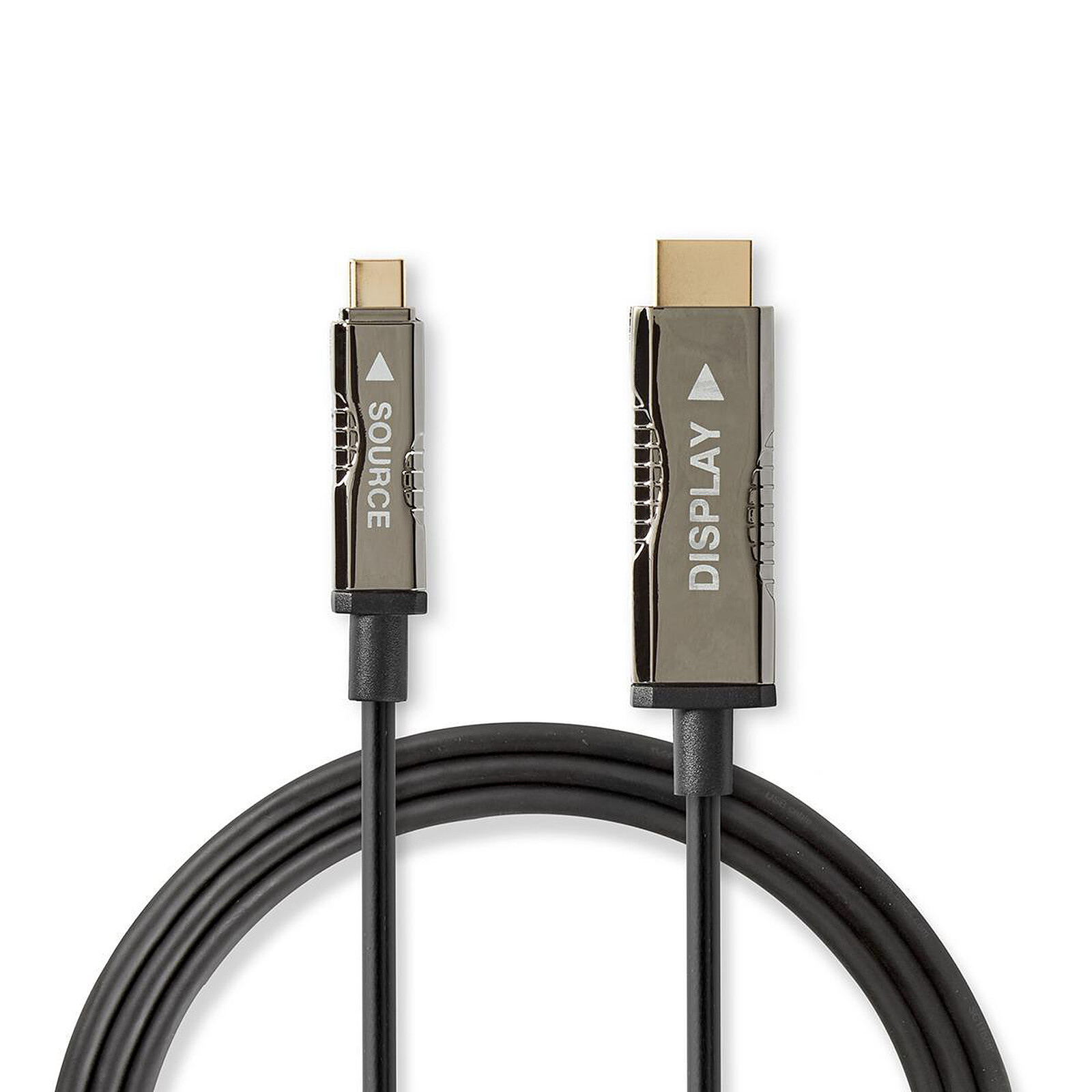 Nedis USB-C to HDMI COA cable 20 m Black