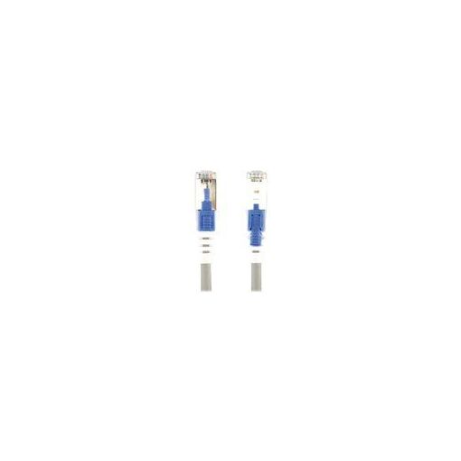 Cable de conexión MCL SAMAR RJ-45 a RJ-45 - 5 m - SFTP CAT6a - Sin halógeno - Gris