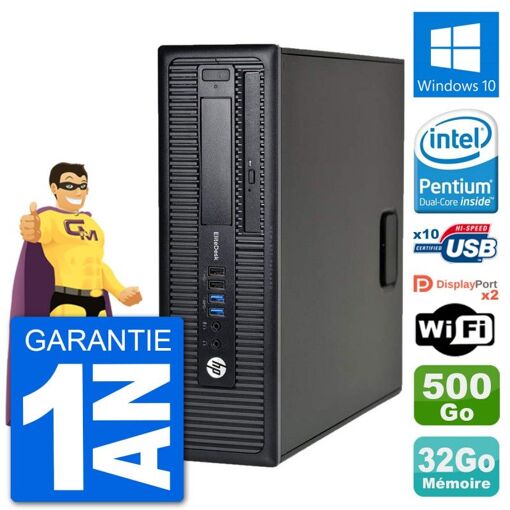 HP EliteDesk 800 G1 Desktop Computer