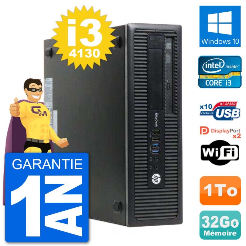 HP EliteDesk 800 G1 Desktop Computer