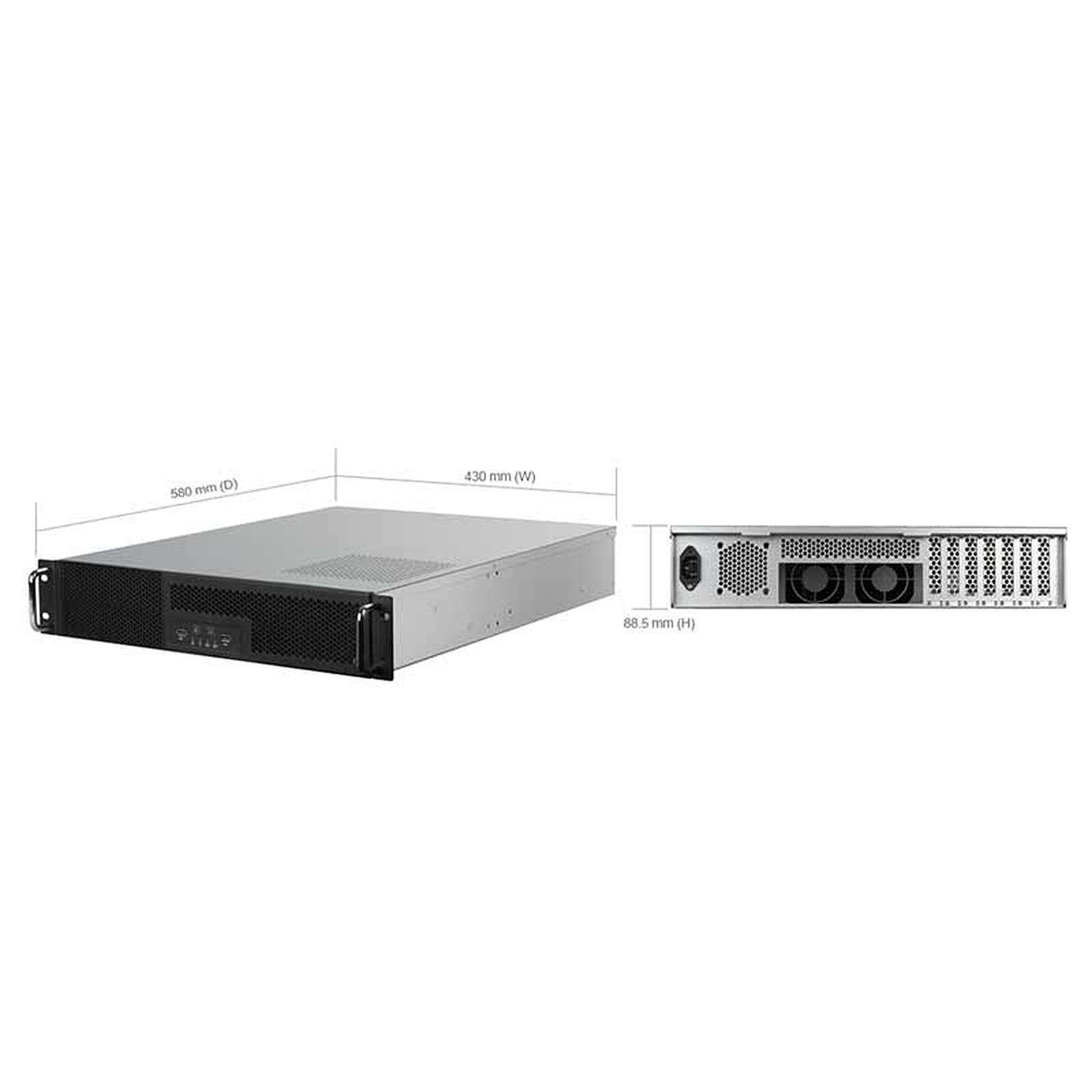 SilverStone Rackmount Server RM23-502