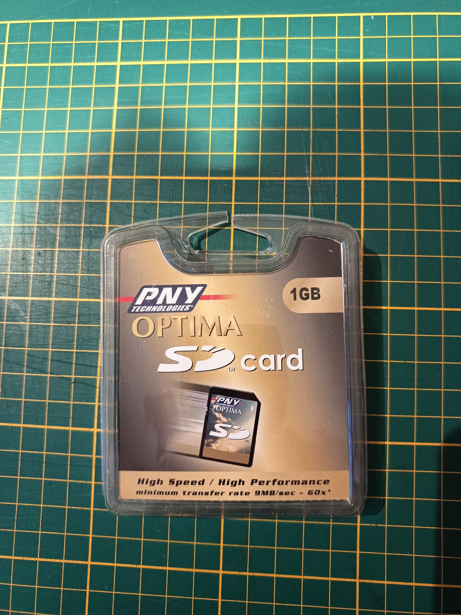 PNY Optima High Speed 1GB SD Card (60x)