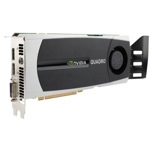 Carte graphique NVIDIA Quadro - Quadro 6000 - 6 Go GDDR5 - PCIe 2.0 x16 - DVI, 2x DisplayPort - pour stations de travail HP Z420, Z620, z800, Z820