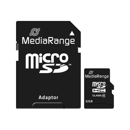 Tarjeta de memoria MediaRange 32 GB microSDHC (con adaptador - clase 10)
