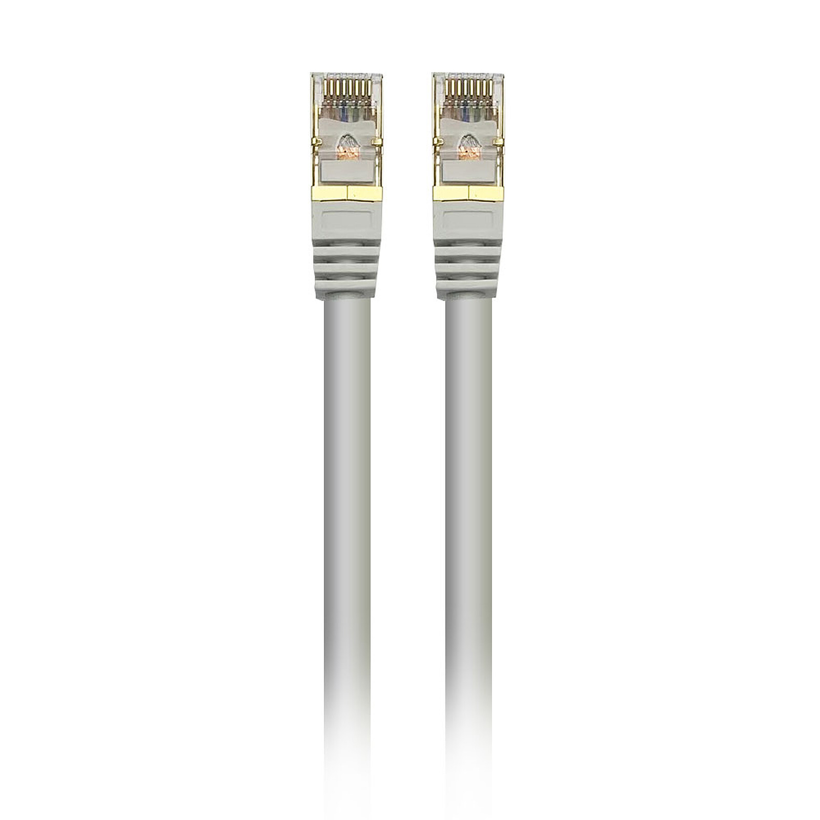 Textorm RJ45 CAT 7 SSTP cable - male/male - 2 m - White