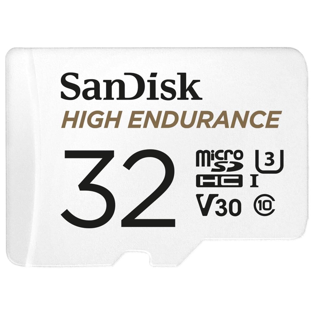 SanDisk High Endurance 32GB MicroSDHC UHS-I Class 10