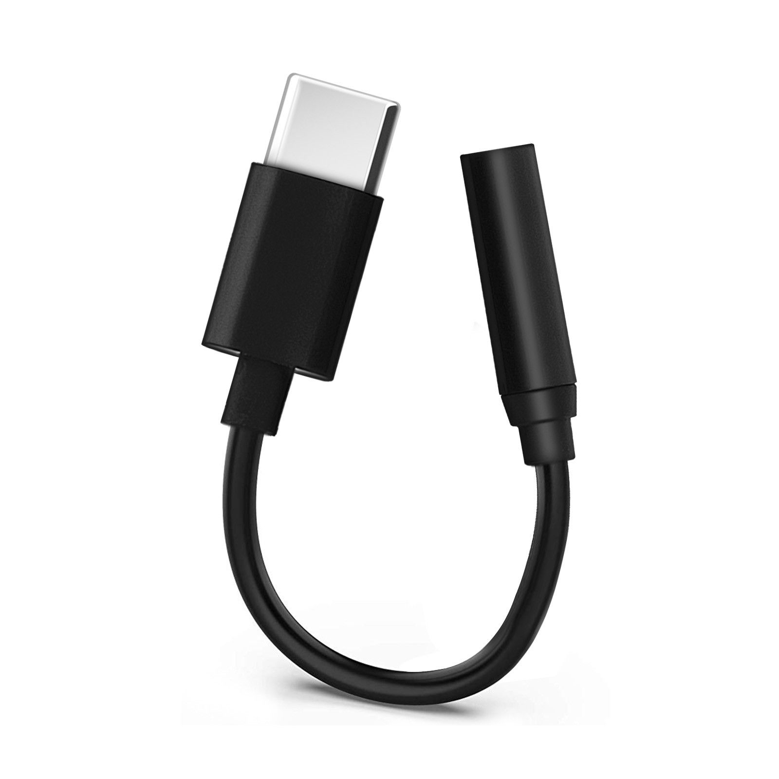 Avizar USB Type C to 3.5mm Audio Jack Adapter - Black