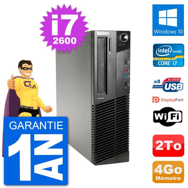 Lenovo M91p SFF Desktop Computer