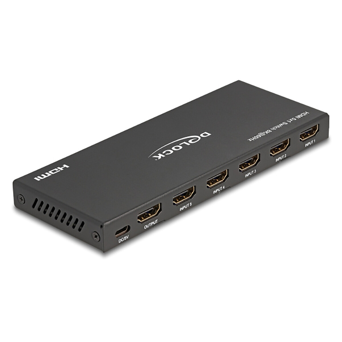 DeLock Commutateur HDMI 5 ports 8K @ 60 Hz