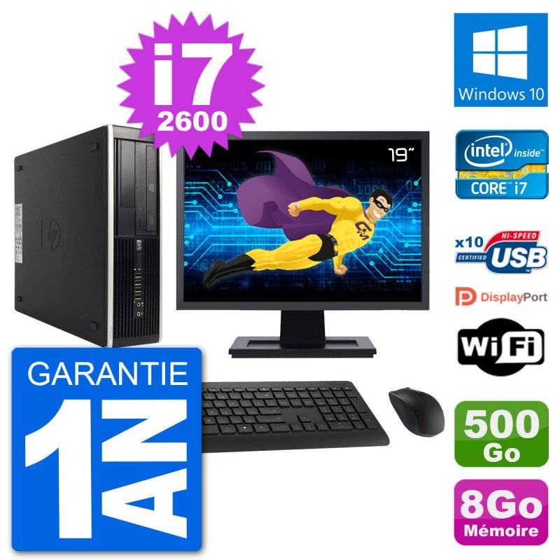 Ordinateur de bureau HP 8200 Elite SFF