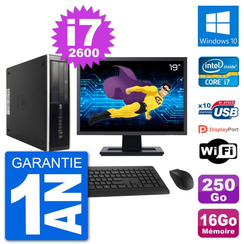 Ordinateur de bureau HP 8200 Elite SFF