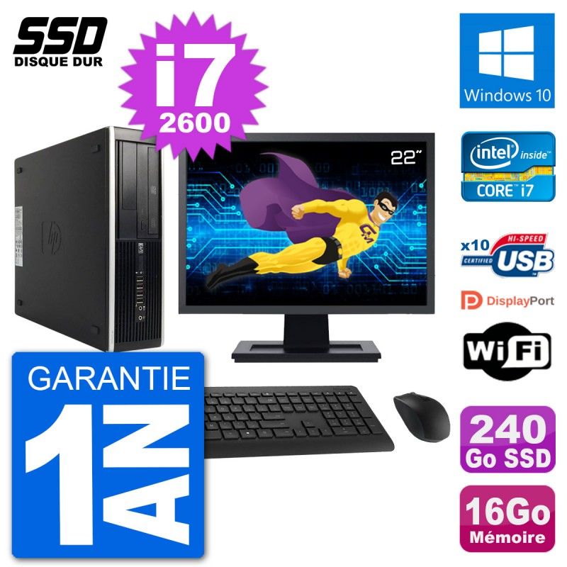 Ordinateur de bureau HP 8200 Elite SFF