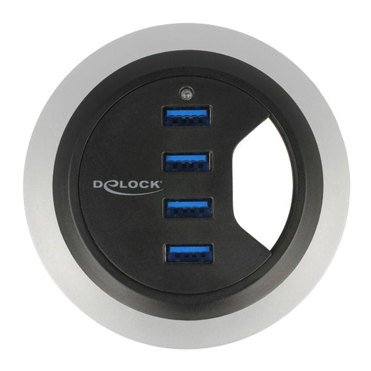 DeLock Hub de bureau USB-A 3.0 à 4 ports