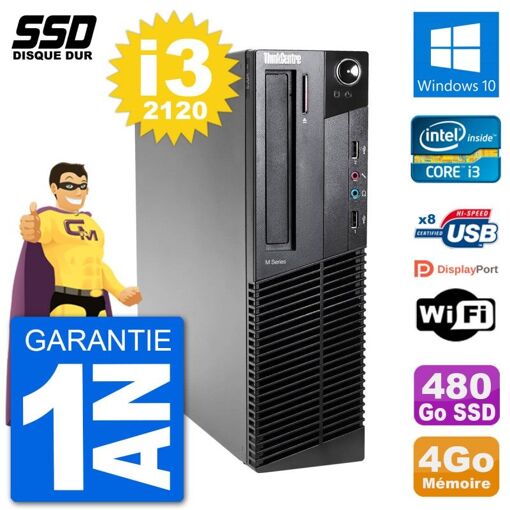 Lenovo ThinkCentre M92p SFF Desktop Computer