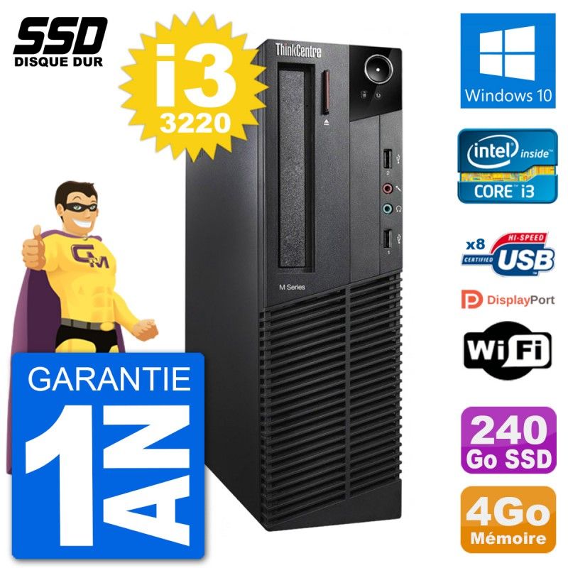 Lenovo ThinkCentre M92p SFF Desktop Computer