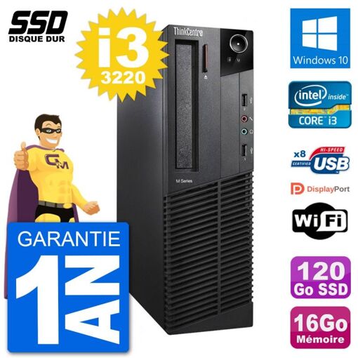 Lenovo ThinkCentre M92p SFF Desktop Computer