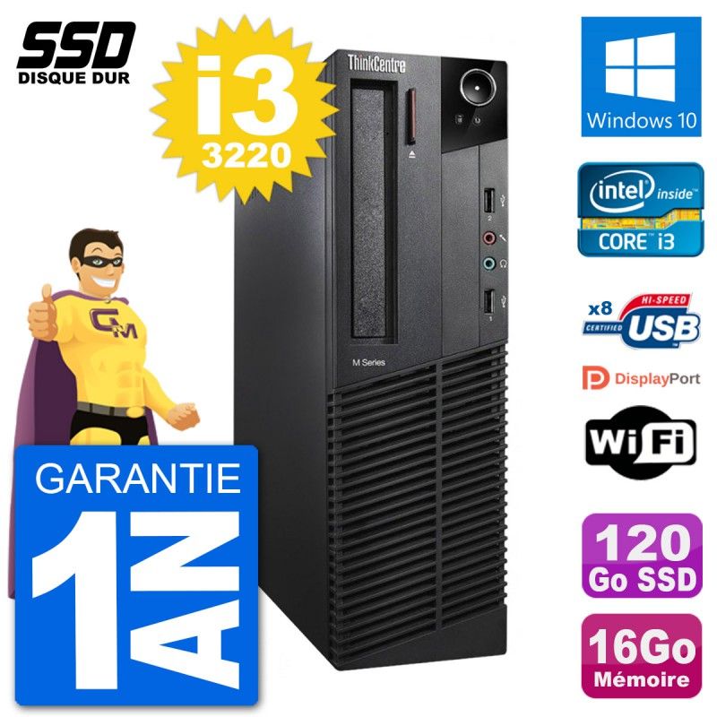 Lenovo ThinkCentre M92p SFF Desktop Computer