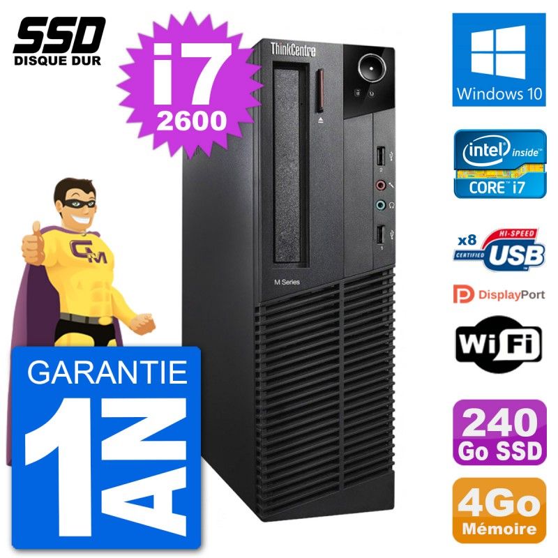 Lenovo ThinkCentre M92p SFF Desktop Computer