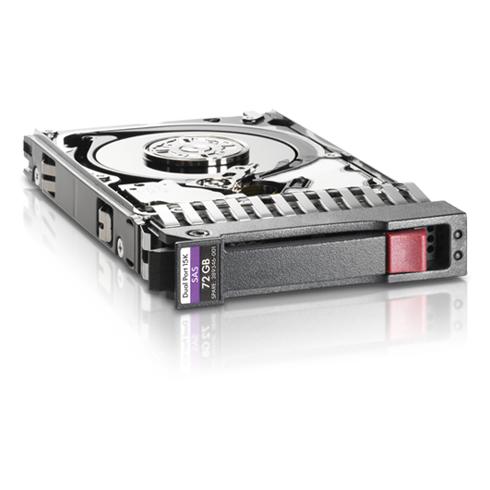 Disco duro HP Enterprise - 300 GB - Intercambiable a caliente - 2.5'' SFF - SAS 12 Gb/s - 15.000 RPM - con Soporte HP SmartDrive