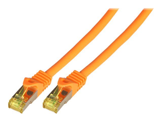 Cable EFB-Elektronik RJ45 - 5 m, CAT7, SFTP, PiMF, sin halógeno, moldeado - Naranja