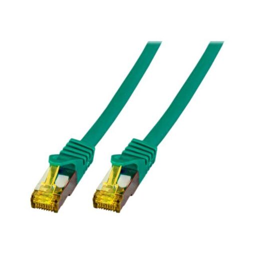 EFB-Elektronik RJ45 Cable - 25m SFTP CAT7/CAT6a - Halogen-Free, Molded - Green