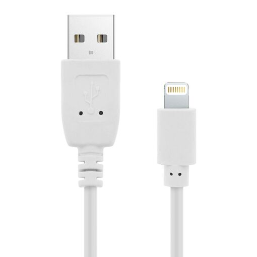 Avizar Quick Charge 2.0 USB Cable for iPhone, iPad, iPod - 1.2m (White)