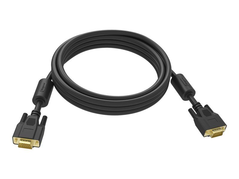 Câble VGA Vision Professionnel - 10 m, Masculin HD-15 vers Masculin HD-15, Noir