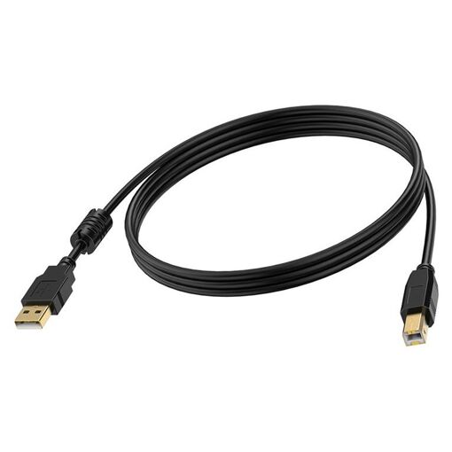 Cable USB Profesional de Visión - 2 m, Negro