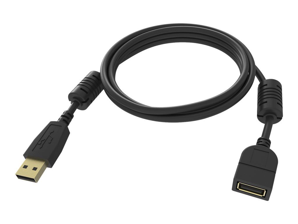 Vision Professional USB Cable Extension - 2m Black