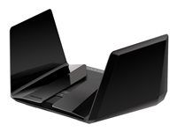 Netgear Nighthawk RAX200 - 5-Port Wireless Router - 1GbE, 2.5GbE - Wi-Fi 6 - Tri-Band