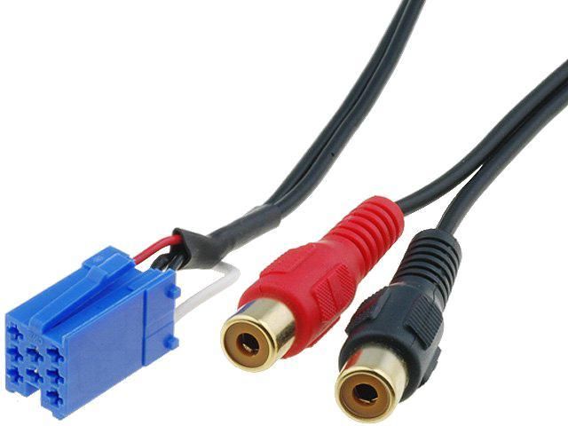 Adaptador de radio con conexiones RCA de ADNAuto para Smart ForFour/ForTwo