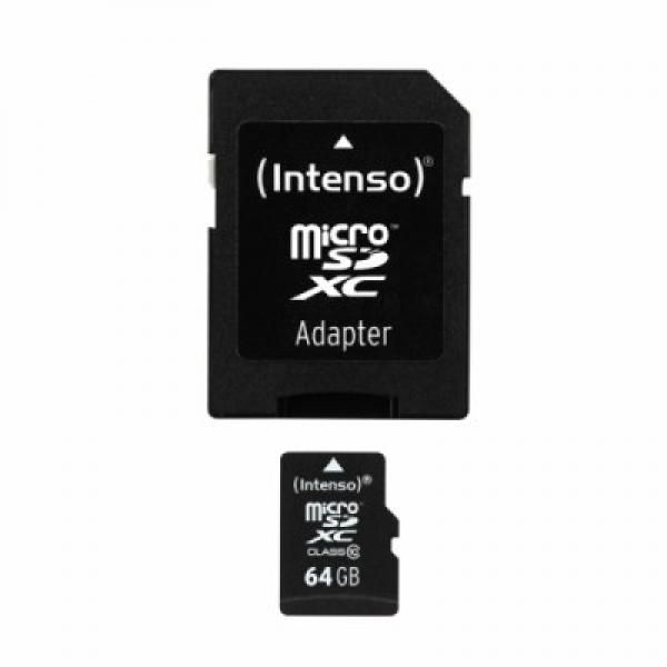 Tarjeta microSDHC Intenso de 64 GB