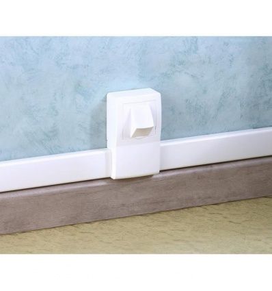 Schneider Electric RJ45 Plug, Cat 6 UTP, With Protruding Frame, White