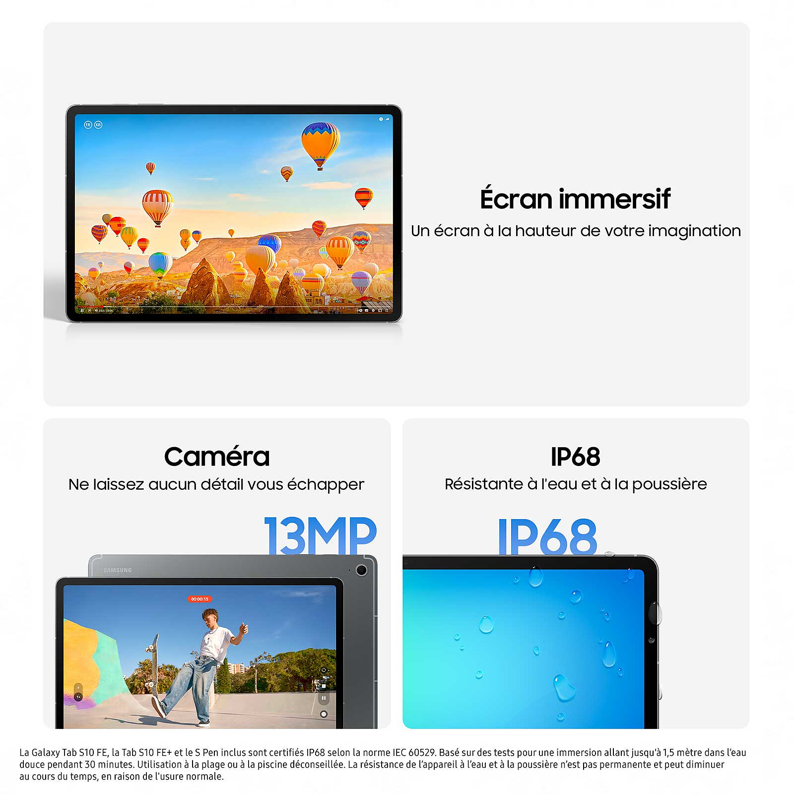 Samsung Galaxy Tab S10 FE 10.9" SM-X520 256GB Wi-Fi Grey 