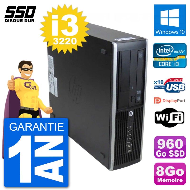 Ordinateur de bureau HP 8300 Elite SFF