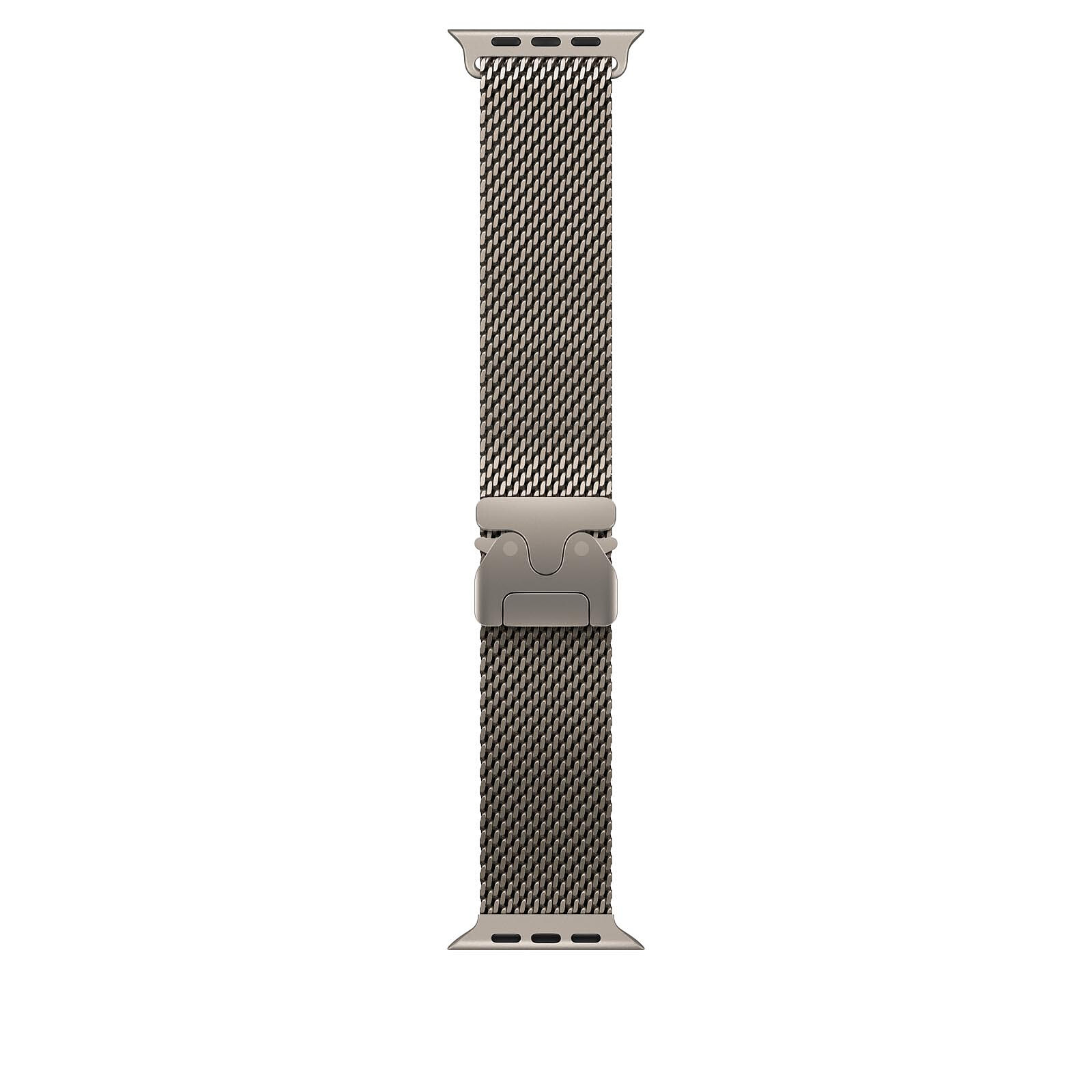 Apple Milanese natural titanium bracelet 49 mm - Medium 
