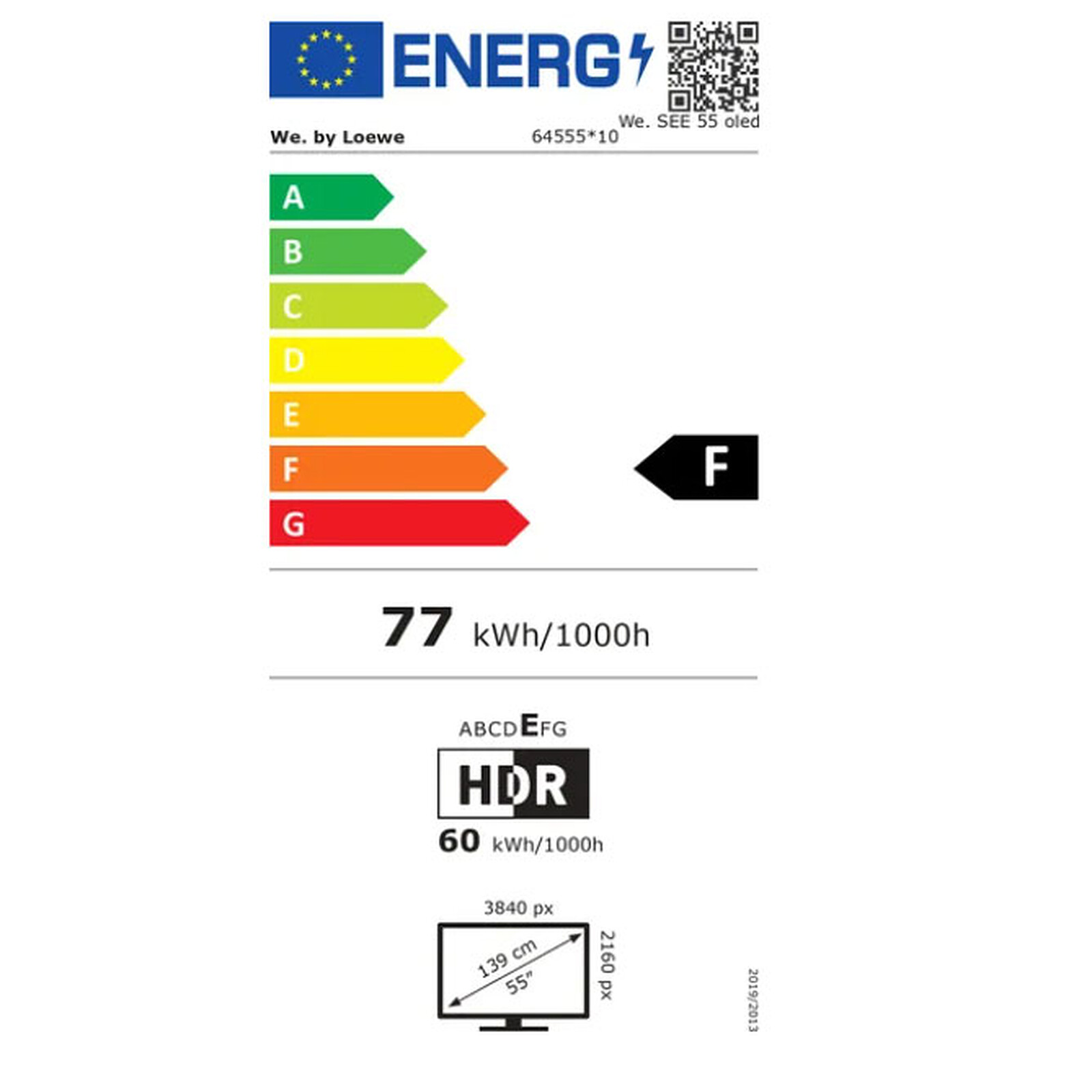 Loewe We. SEE 55 oled