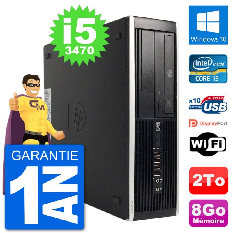 Ordinateur de bureau HP 8300 Elite SFF